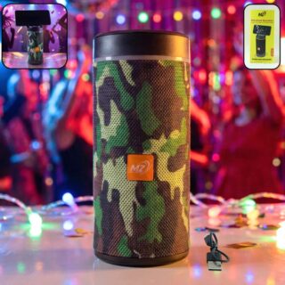 Portable Rechargeable Wireless Blootuth speaker (media player / Mix Color)