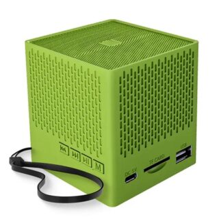 KUBE BLUETOOTH SPEAKER GREEN