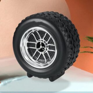 Portable Tyre / Wheel Shape Wireless Bluetooth Speaker